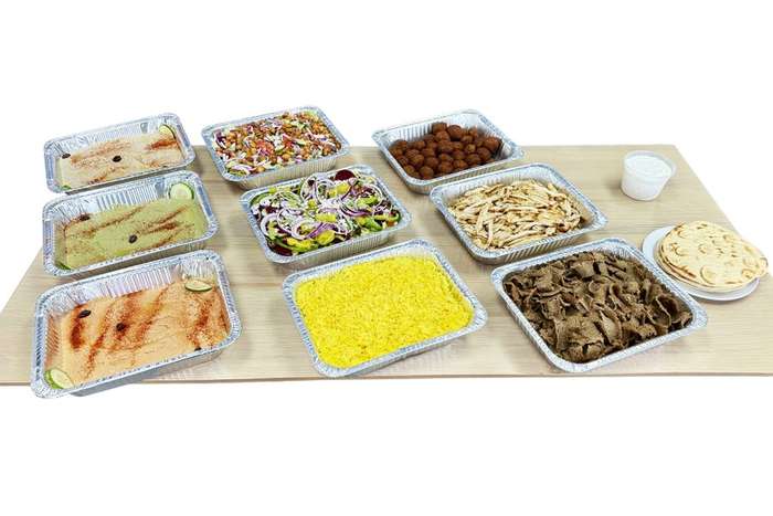 Greek and Mediterranean catering spread in Gilbert AZ — Pita Cafe
