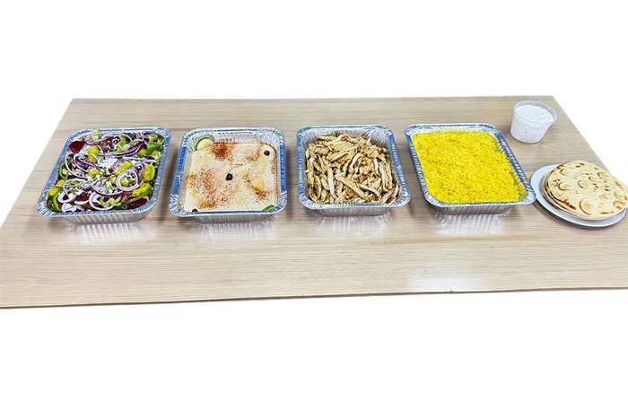 Chicken Shawarma catering tray for Gilbert events